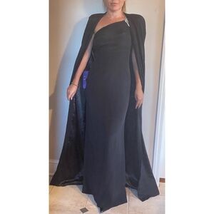 Jovani Evening Gown With Cape